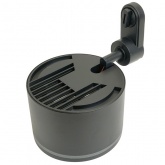 Светильник трековый Feron AL127 Luna под лампу GX70 15W 230V IP40 однофазный, черный