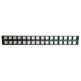 Трековый светодиодный светильник AL123 RetailTrace 2x30W 6500K 6600Lm 60° однофазный, черный