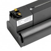 Трековый светодиодный светильник AL123 RetailTrace 2x30W 6500K 6600Lm 60° однофазный, черный