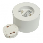 Трековый светодиодный светильник AL129 12W 4000K 960Lm 110° однофазный, белый