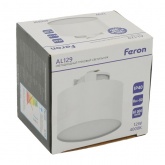 Трековый светодиодный светильник AL129 12W 4000K 960Lm 110° однофазный, белый