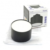 Трековый светодиодный светильник AL129 12W 4000K 960Lm 110° однофазный, черный