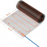 Нагревательный мат Voltum двужильный VLT01-200-5.0 площадь обогрева 5,0м2 мощность 1000Вт