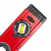 Уровень строительный КВТ УСМ-1-600 с тремя измерительными глазками и алюминевым корпусом