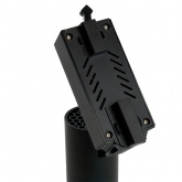 Трековый светодиодный светильник AL137 12W 4000K 840Lm изменяемый угол 15-60° однофазный, черный