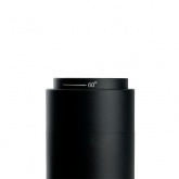 Трековый светодиодный светильник AL137 12W 4000K 840Lm изменяемый угол 15-60° однофазный, черный