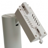 Трековый светодиодный светильник AL137 20W 4000K 1400Lm изменяемый угол 15-60° однофазный, белый