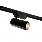 Трековый светодиодный светильник AL137 20W 4000K 1400Lm изменяемый угол 15-60° однофазный, черный