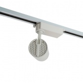 Трековый светодиодный светильник AL137 30W 4000K 2100Lm изменяемый угол 15-60° однофазный, белый