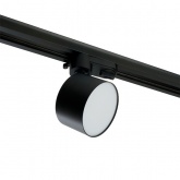 Трековый светодиодный светильник AL138 12W 4000K 1080Lm 110° однофазный, черный