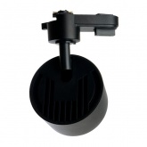 Трековый светодиодный светильник AL138 12W 4000K 1080Lm 110° однофазный, черный