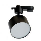 Трековый светодиодный светильник AL138 12W 4000K 1080Lm 110° однофазный, черный