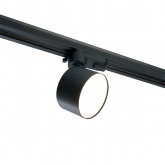 Трековый светодиодный светильник AL138 12W 4000K 1080Lm 110° однофазный, черный