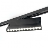 Трековый светодиодный светильник AL139 LensFold 12W 4000K 1080Lm 30° однофазный, черный