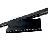 Трековый светодиодный светильник AL139 LensFold 12W 4000K 1080Lm 30° однофазный, черный