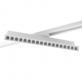 Трековый светодиодный светильник AL139 LensFold 18W 4000K 1620Lm 30° однофазный, белый