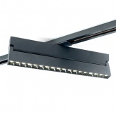 Трековый светодиодный светильник AL139 LensFold 18W 4000K 1620Lm 30° однофазный, черный