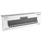 Трековый светодиодный светильник AL139 LensFold 18W 4000K 1620Lm 30° однофазный, черный