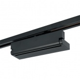Трековый светодиодный светильник AL149 MattFold 12W 4000K 960Lm 110° однофазный, черный