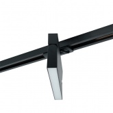 Трековый светодиодный светильник AL149 MattFold 12W 4000K 960Lm 110° однофазный, черный