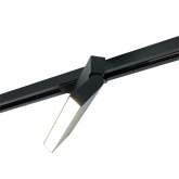 Трековый светодиодный светильник AL149 MattFold 12W 4000K 960Lm 110° однофазный, черный