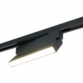 Трековый светодиодный светильник AL149 MattFold 12W 4000K 960Lm 110° однофазный, черный