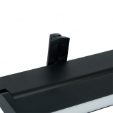 Трековый светодиодный светильник AL149 MattFold 12W 4000K 960Lm 110° однофазный, черный