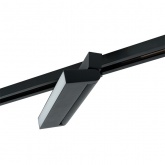 Трековый светодиодный светильник AL149 MattFold 12W 4000K 960Lm 110° однофазный, черный