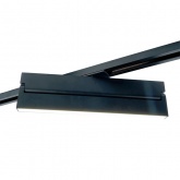 Трековый светодиодный светильник AL149 MattFold 18W 4000K 1440Lm 110° однофазный, черный