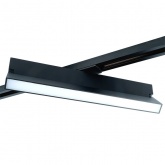 Трековый светодиодный светильник AL149 MattFold 18W 4000K 1440Lm 110° однофазный, черный