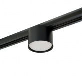 Светильник трековый Feron AL134 под лампу GX53 15W 230V IP40 однофазный, черный