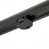 Светильник трековый Feron AL134 под лампу GX53 15W 230V IP40 однофазный, черный