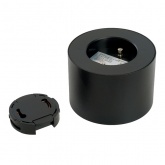 Светильник трековый Feron AL134 под лампу GX53 15W 230V IP40 однофазный, черный