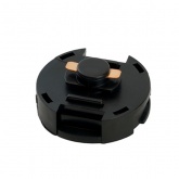 Светильник трековый Feron AL134 под лампу GX53 15W 230V IP40 однофазный, черный