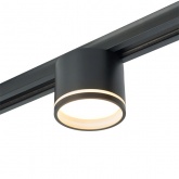 Светильник трековый Feron AL135 Luna под лампу GX53 15W 230V IP40 однофазный, черный