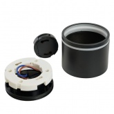 Светильник трековый Feron AL135 Luna под лампу GX53 15W 230V IP40 однофазный, черный