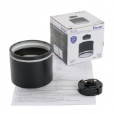 Светильник трековый Feron AL135 Luna под лампу GX53 15W 230V IP40 однофазный, черный