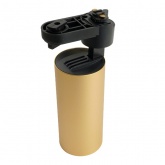 Светильник трековый Feron AL195 под лампу MR16 50W 230V GU10 IP20 однофазный, золото