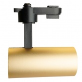 Светильник трековый Feron AL195 под лампу MR16 50W 230V GU10 IP20 однофазный, золото