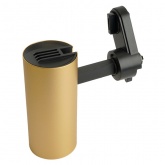 Светильник трековый Feron AL195 под лампу MR16 50W 230V GU10 IP20 однофазный, золото