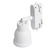 Светильник трековый Feron AL199 под лампу MR16 50W 230V GU10 IP20 однофазный, белый