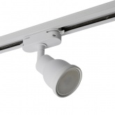 Светильник трековый Feron AL199 под лампу MR16 50W 230V GU10 IP20 однофазный, белый