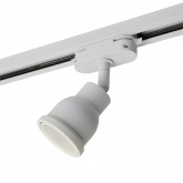 Светильник трековый Feron AL199 под лампу MR16 50W 230V GU10 IP20 однофазный, белый