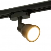 Светильник трековый Feron AL199 под лампу MR16 50W 230V GU10 IP20 однофазный, черный