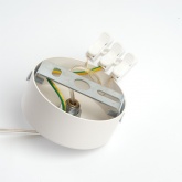 Светильник потолочный на подвесе Feron ML1858 MR16 max 35W 230V GU10 белый D70*H110