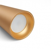 Светильник потолочный на подвесе Feron ML1858 MR16 max 35W 230V GU10 золото, черный D70*H110