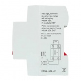 Реле напряжения и тока с дисплеем EKF MRVA 40A 1НО 50-450В 50Гц