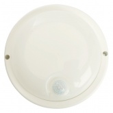 Светильник светодиодный с ИК-датчиком Feron AL3006 18W 4000K 1440Lm IP65 корпус пластик, круг белый