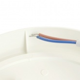 Светильник светодиодный с ИК-датчиком Feron AL3006 18W 4000K 1440Lm IP65 корпус пластик, круг белый