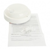 Светильник светодиодный с ИК-датчиком Feron AL3006 18W 4000K 1440Lm IP65 корпус пластик, круг белый